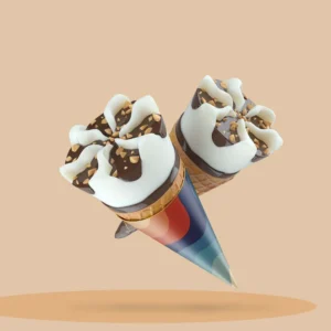 Abstract Design Ice Cream Cone Sleeves