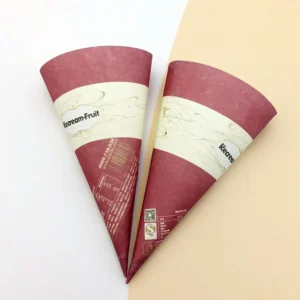 Custom Rolled Ice Cream Cone Sleeves
