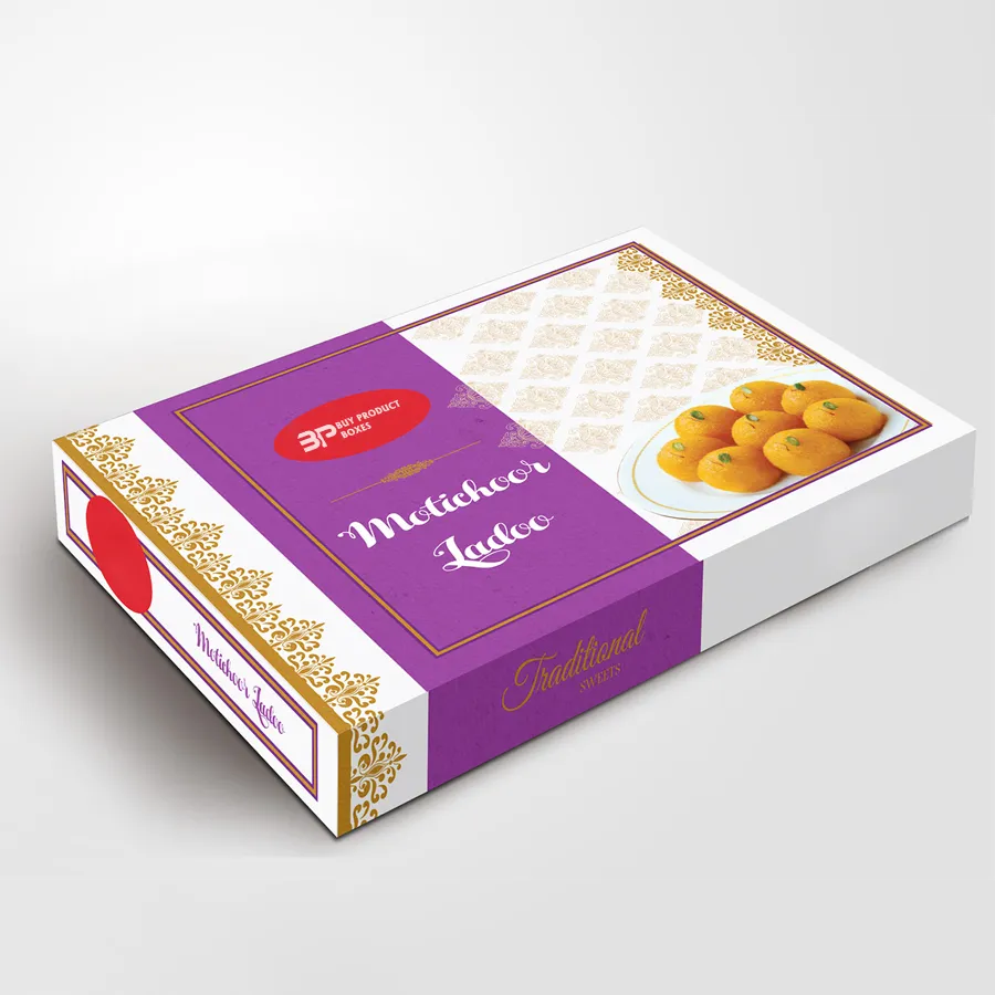 Custom printed Mithai Boxes
