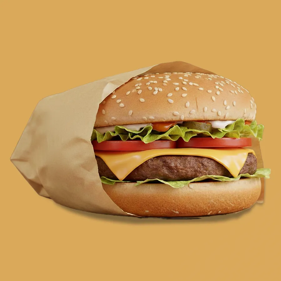Kraft Burger Sleeve